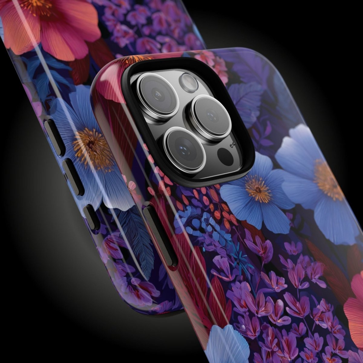 iPhone Tough Phone Case - Lavender Tropics - AU/NZ/USA - The Koko Samoa