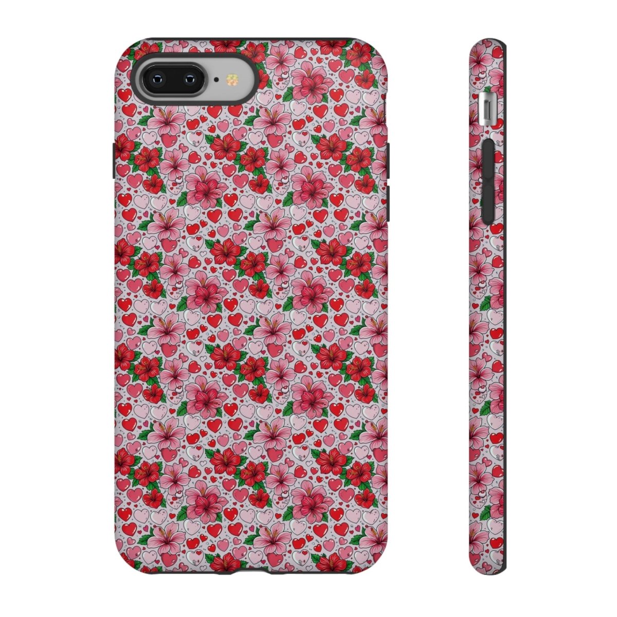 iPhone Tough Phone Case with Love & Aute design for iPhone 17, glossy finish, durable protective cover in AU/NZ/USA style