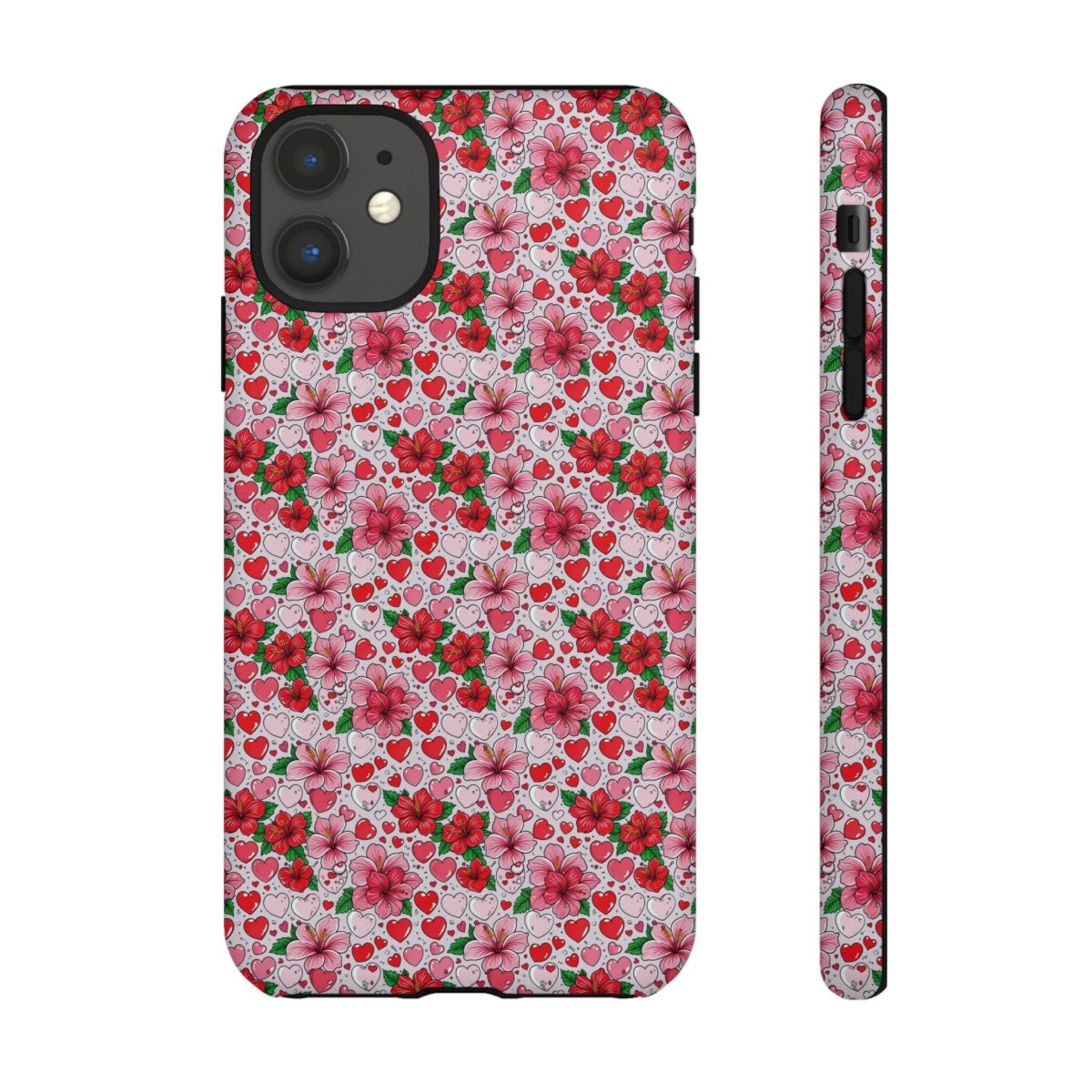 Tough iPhone 17 case with glossy Love & Aute design, durable phone cover for iPhone models in AU, NZ, and USA.