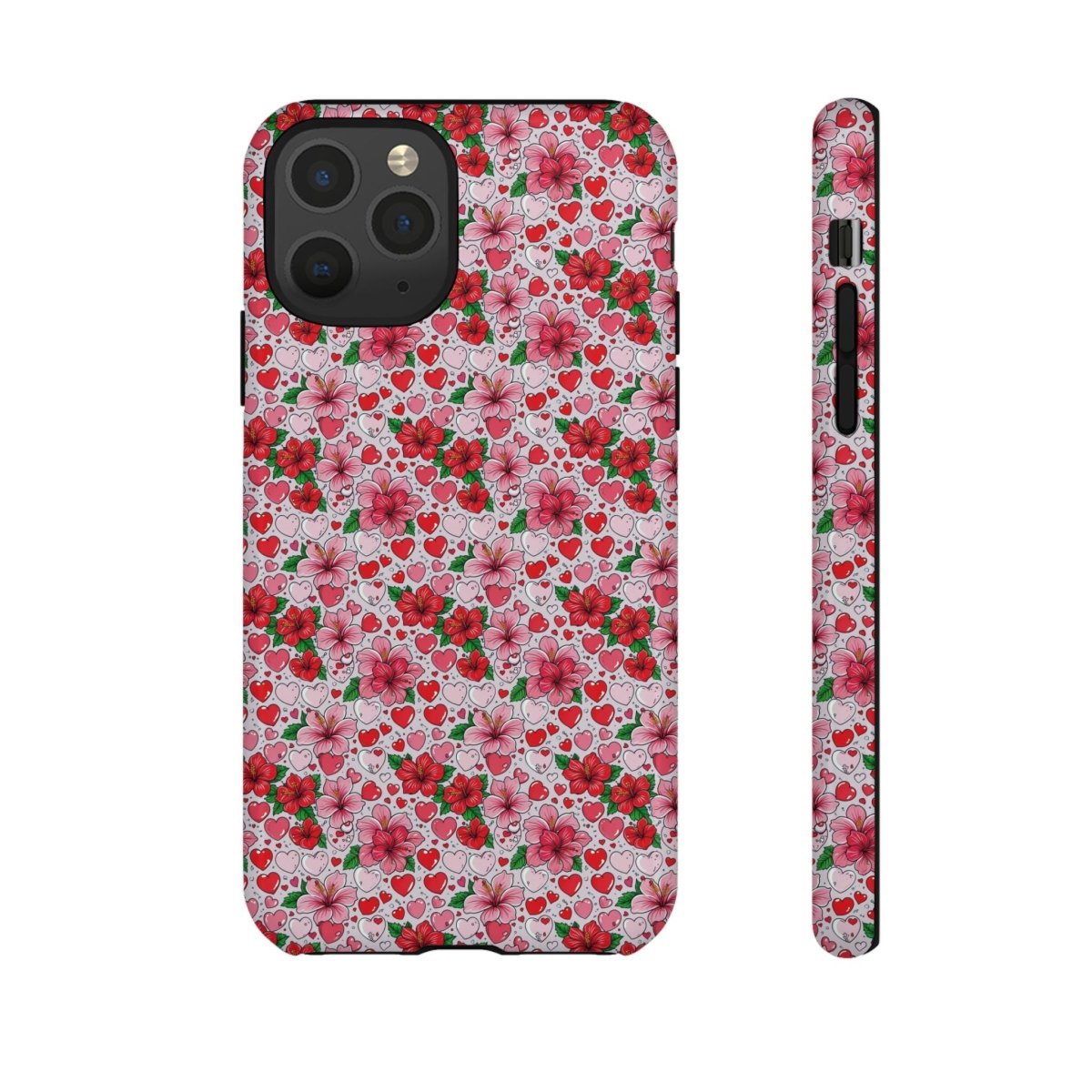iPhone Tough Phone Case for iPhone 17 featuring Love & Aute design, glossy finish, durable protection, suitable for AU, NZ, USA.