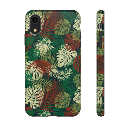 iPhone Tough Phone Case - Tafatafa Greens - AU/NZ/USA - The Koko Samoa