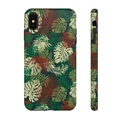 iPhone Tough Phone Case - Tafatafa Greens - AU/NZ/USA - The Koko Samoa