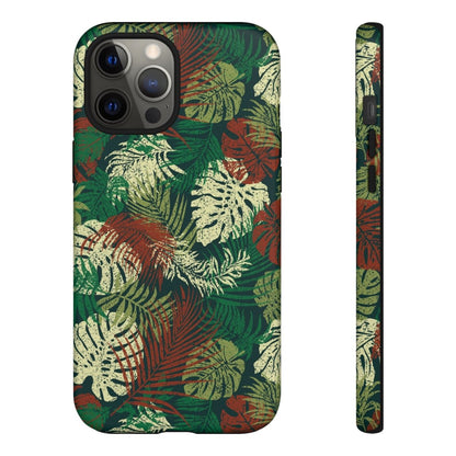 iPhone Tough Phone Case - Tafatafa Greens - AU/NZ/USA - The Koko Samoa