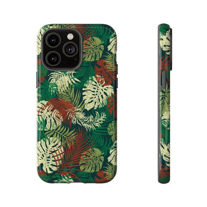 iPhone Tough Phone Case - Tafatafa Greens - AU/NZ/USA - The Koko Samoa