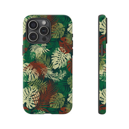 iPhone Tough Phone Case - Tafatafa Greens - AU/NZ/USA - The Koko Samoa