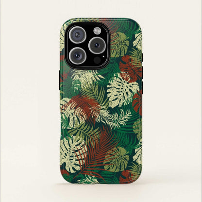 iPhone Tough Phone Case - Tafatafa Greens - AU/NZ/USA - The Koko Samoa