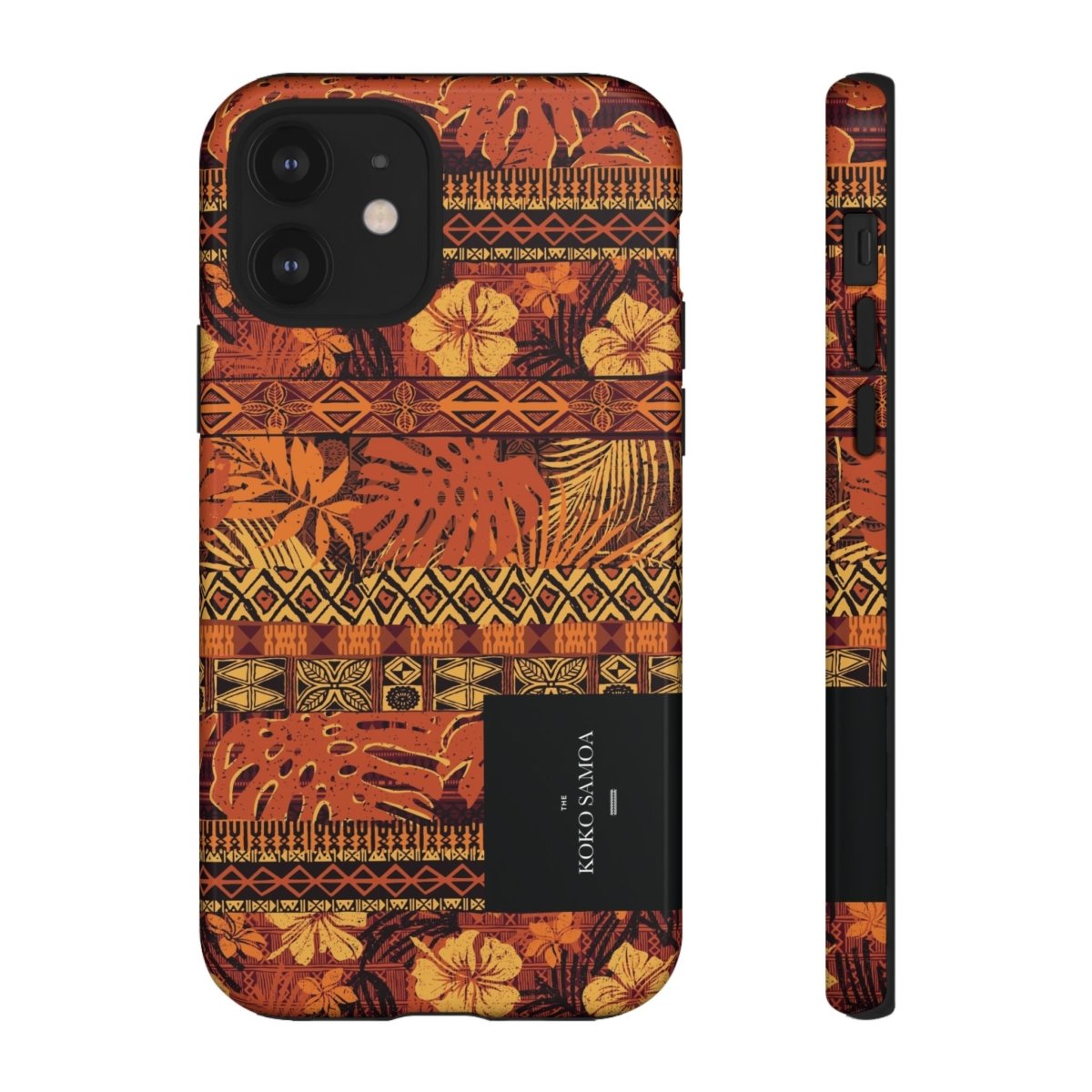 Glossy Tough Phone Case featuring the Poutasi Promise design for iPhone 17, durable protective cover in AU/NZ/USA style.