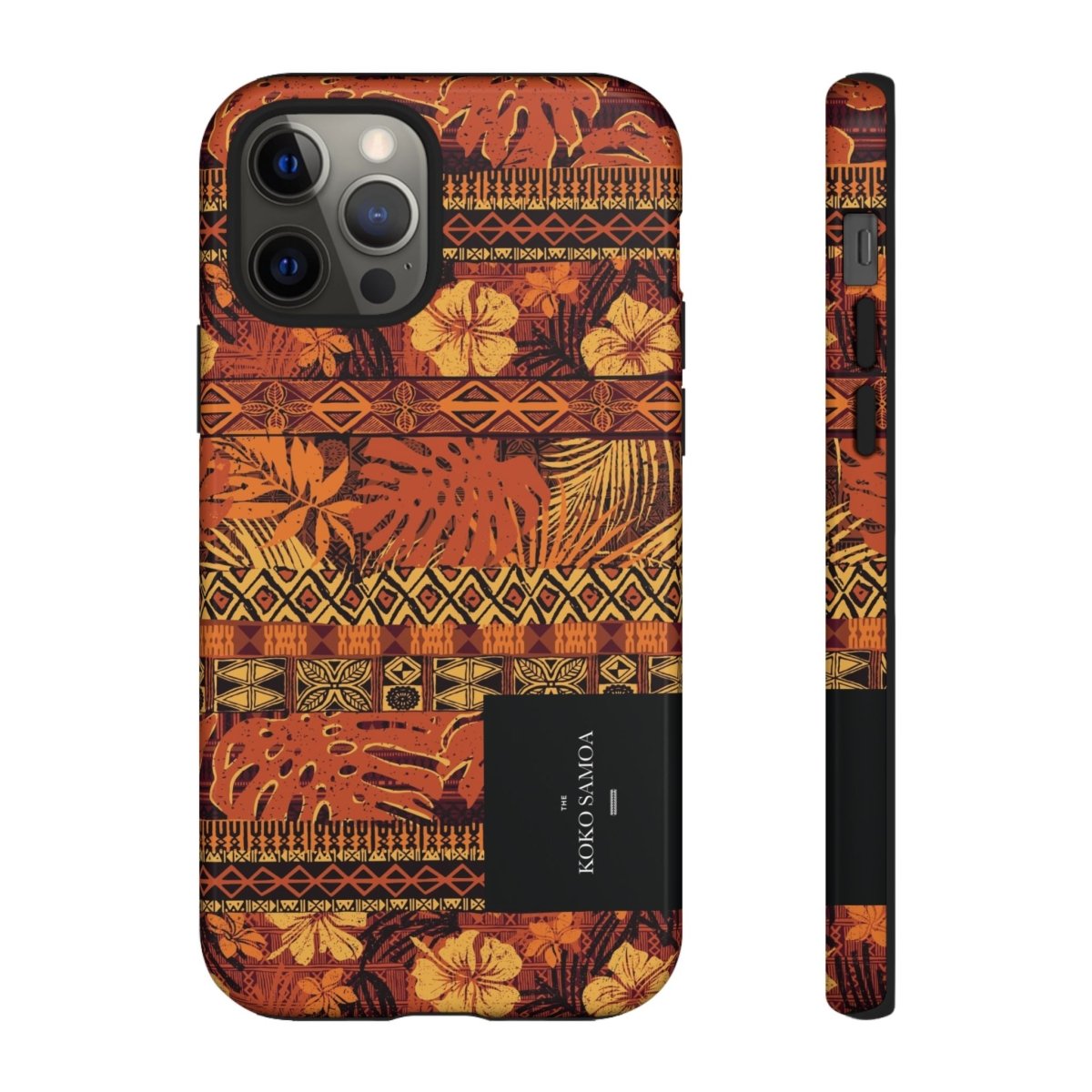 Glossy Tough Phone Case for iPhone 17 featuring Poutasi Promise design, suitable for AU, NZ, and USA regions.