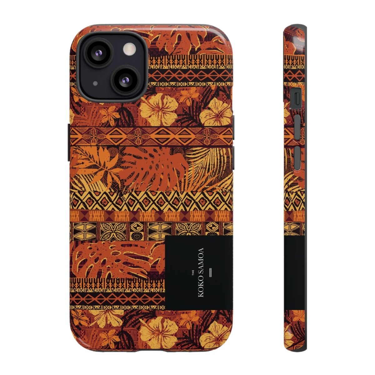 Glossy tough phone case for iPhone 17 featuring Poutasi Promise design, suitable for AU, NZ, and USA markets.