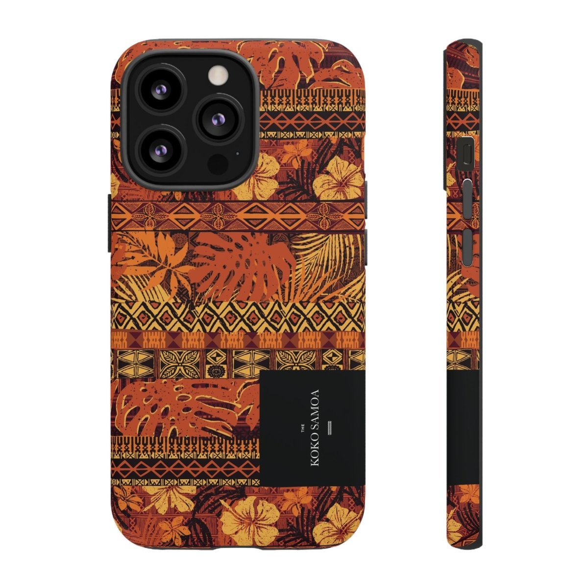 Glossy tough phone case for iPhone 17 with Poutasi Promise design, featuring vibrant graphics and durable protection.