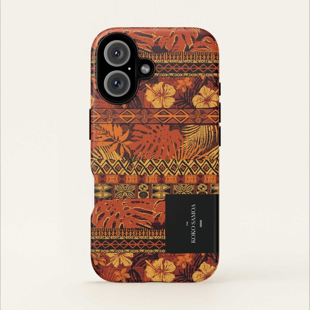 Glossy Tough Phone Case by Printify featuring Poutasi Promise design for iPhone 17, in AU, NZ, and USA styles.