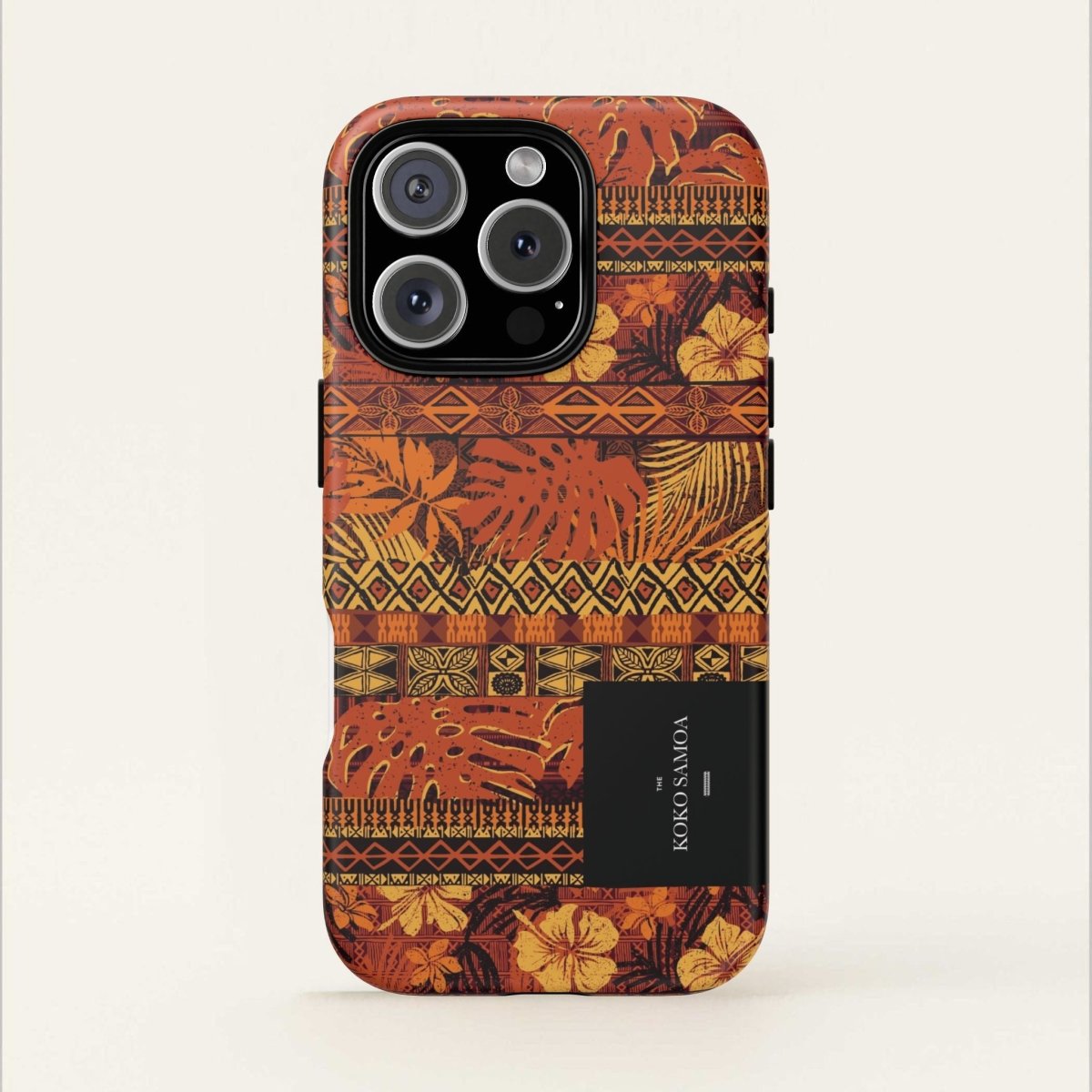 Glossy Tough Phone Case for iPhone 17 by Printify featuring the Poutasi Promise design, suitable for AU, NZ, and USA.