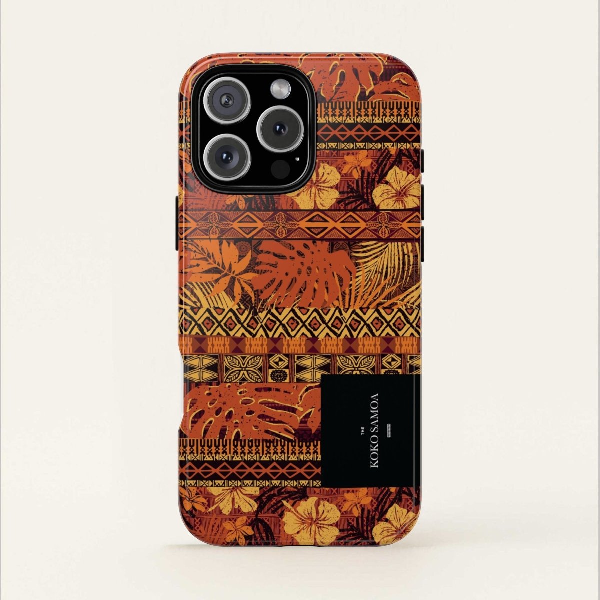 Glossy Tough Phone Case by Printify featuring the Poutasi Promise design for iPhone 17, durable and protective.