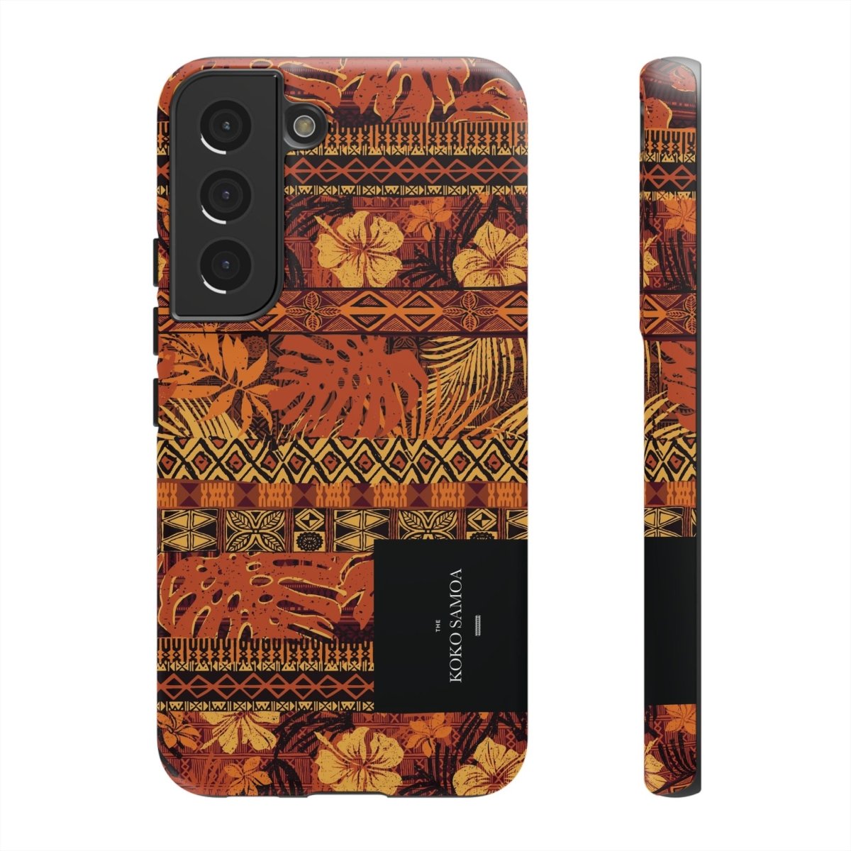 Glossy tough phone case for iPhone 17 by Printify featuring the Poutasi Promise design, suitable for AU, NZ, and USA.