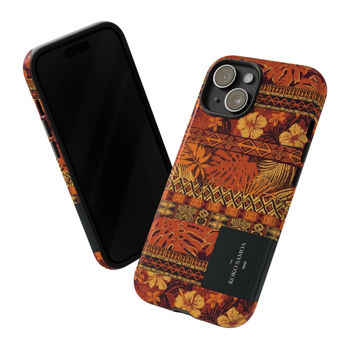 Glossy Tough Phone Case featuring the Poutasi Promise design for iPhone 17, designed for AU, NZ, and US markets.