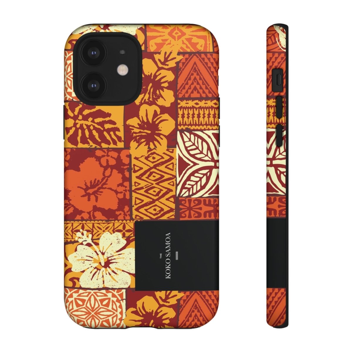 Glossy tough phone case for iPhone 17 featuring Sataoa Sunrise, ideal for AU, NZ, and USA models.