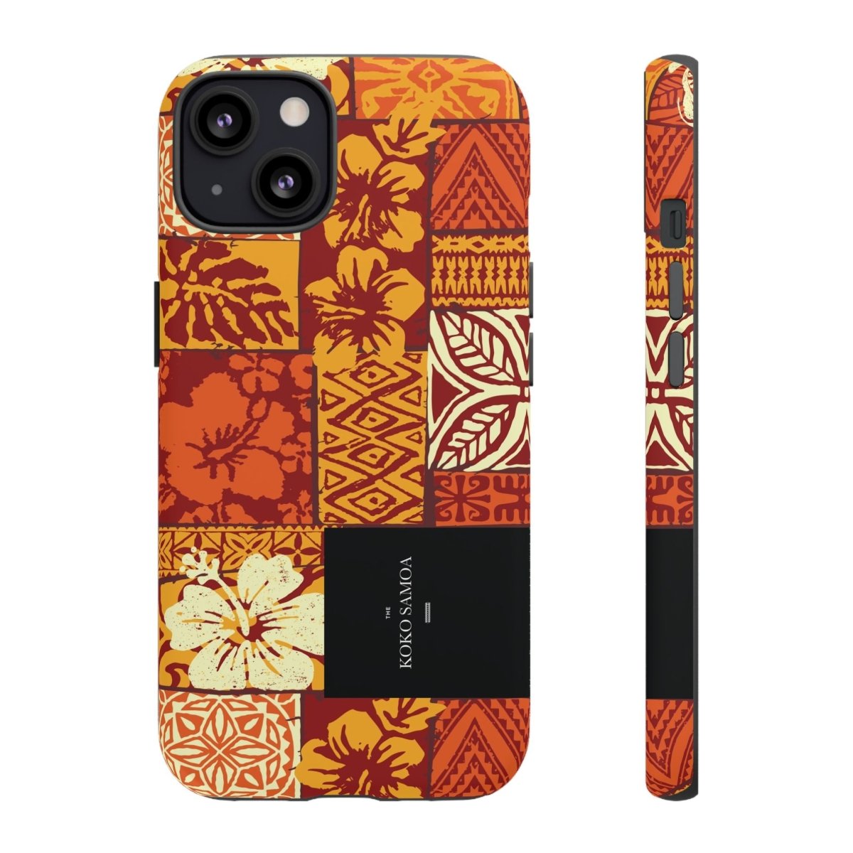 Glossy tough phone case for iPhone 17 featuring Sataoa Sunrise, durable protection for AU, NZ, and USA models.