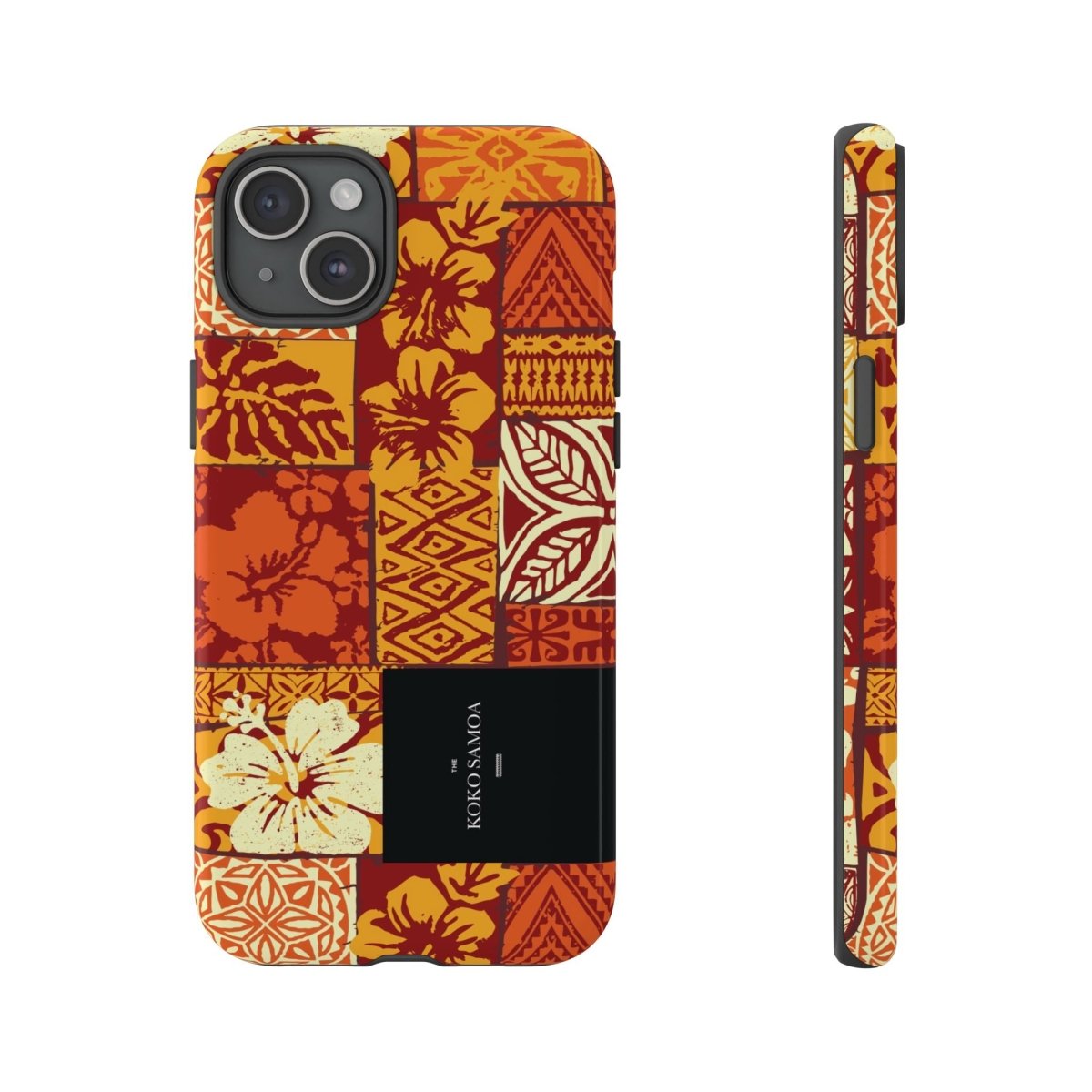 Glossy Tough Phone Case for iPhone 17 by Printify featuring Sataoa Sunrise design, suitable for AU, NZ, and USA markets.