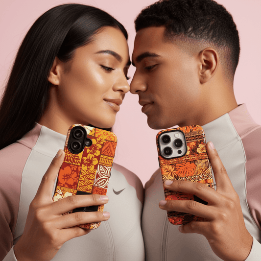 Gift Set - Island Love - Matching Phone Cases - AU/NZ/USA - The Koko Samoa