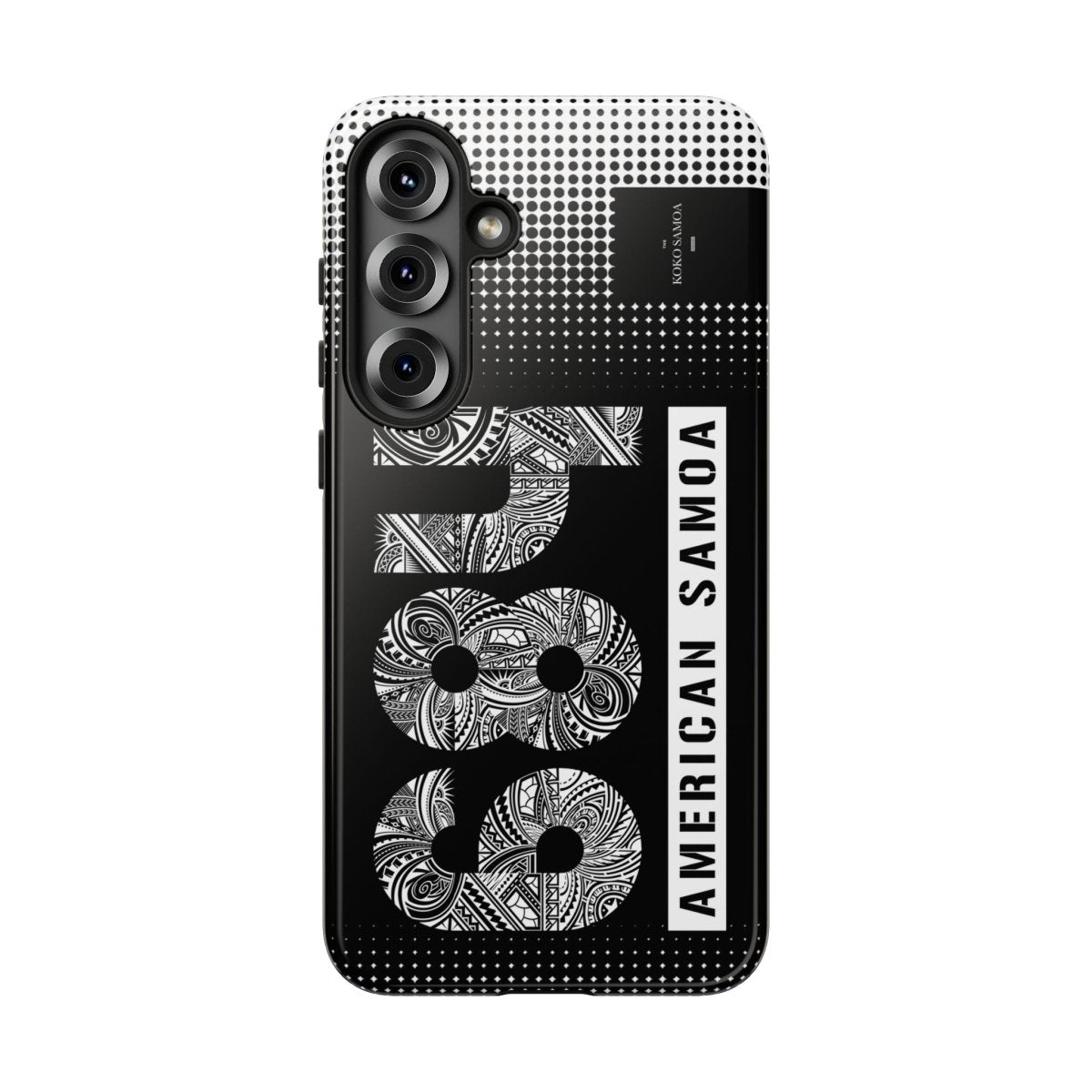 Samsung Galaxy S25 tough phone case by Printify, glossy finish, durable protective cover for Samsung smartphones.
