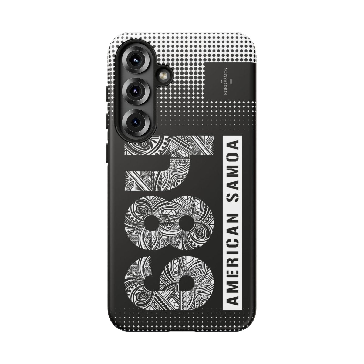 Samsung Galaxy S25 tough phone case by Printify, glossy finish with protective design for durability in AU, NZ, and USA.