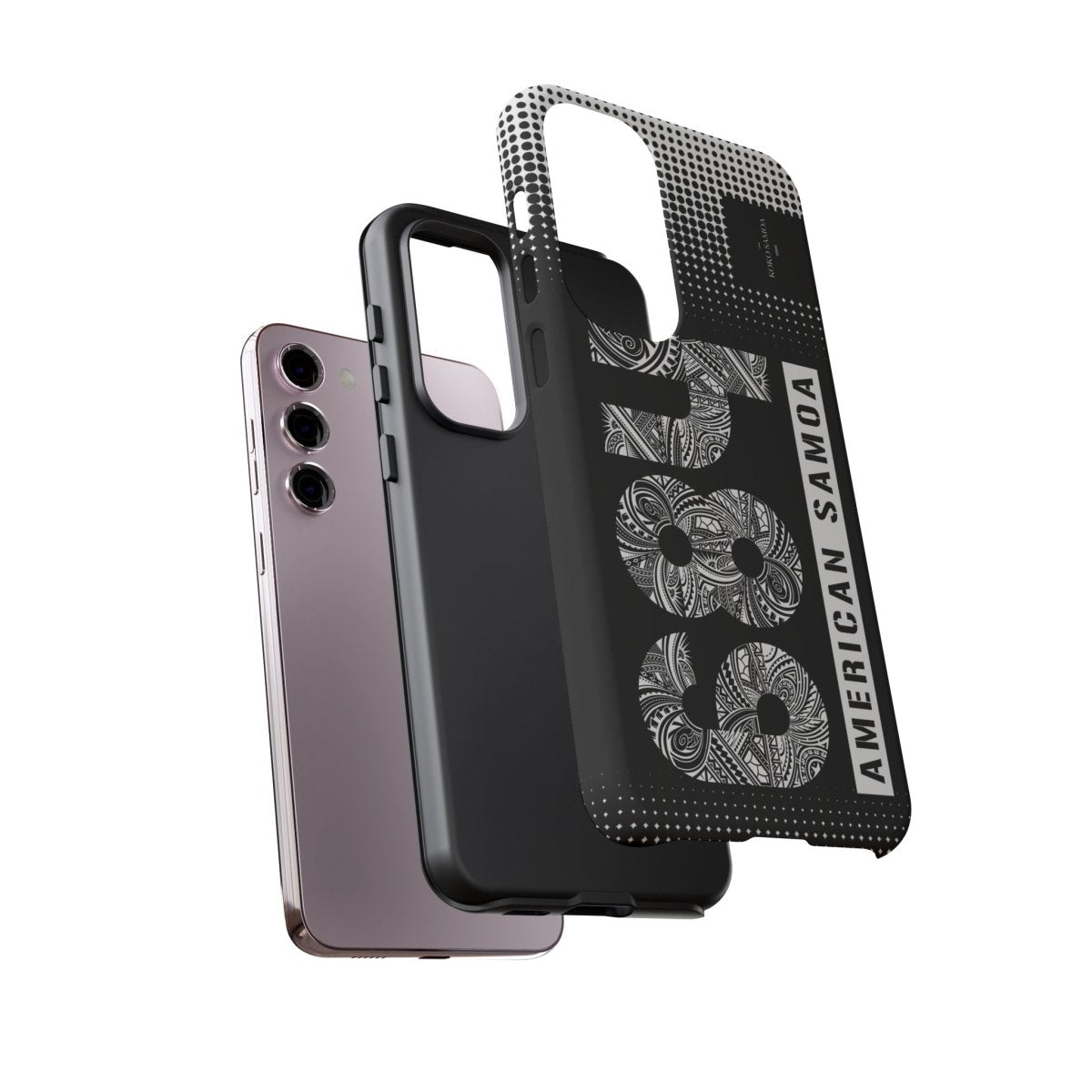 Samsung Galaxy S25 tough phone case by Printify, glossy finish, durable protection for Samsung smartphones in AU/NZ/USA.