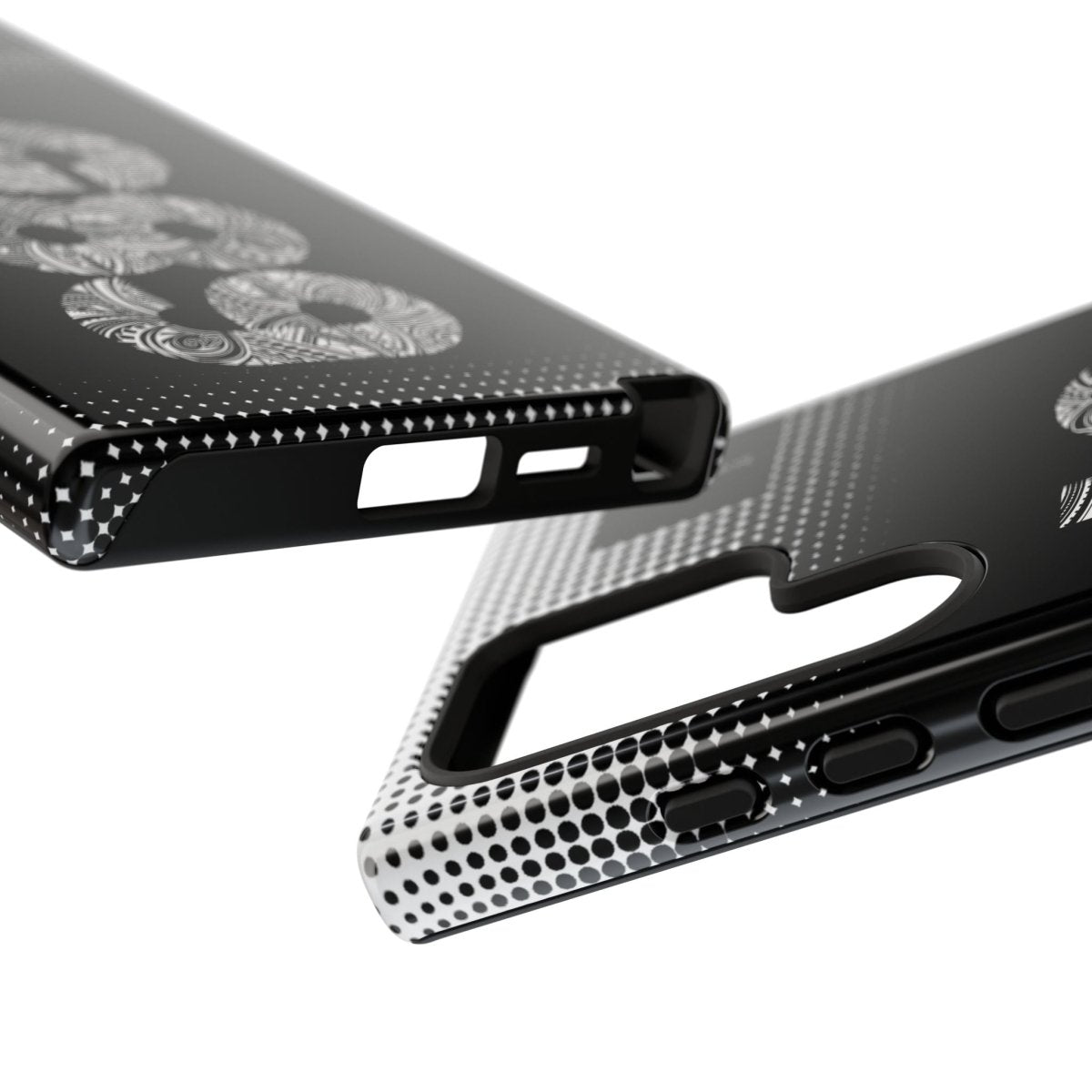 Samsung Galaxy S25 tough phone case by Printify, glossy protective cover with rugged design in AU/NZ/USA style.