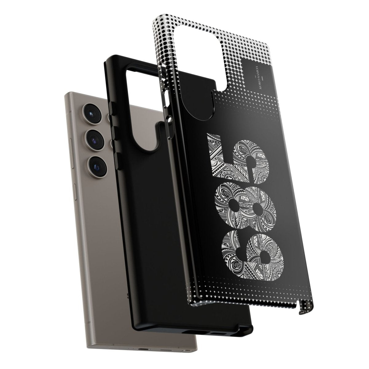 Printify Samsung Galaxy S25 tough phone case in glossy finish, designed for durability and protection.