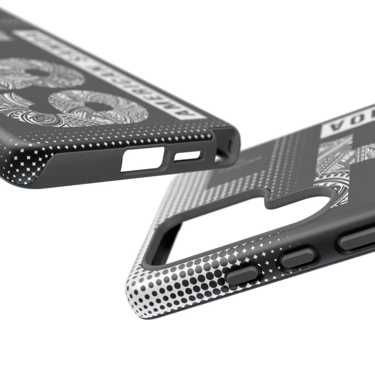Samsung Galaxy S25 tough phone case by Printify, glossy finish, durable protective cover for Samsung smartphones.