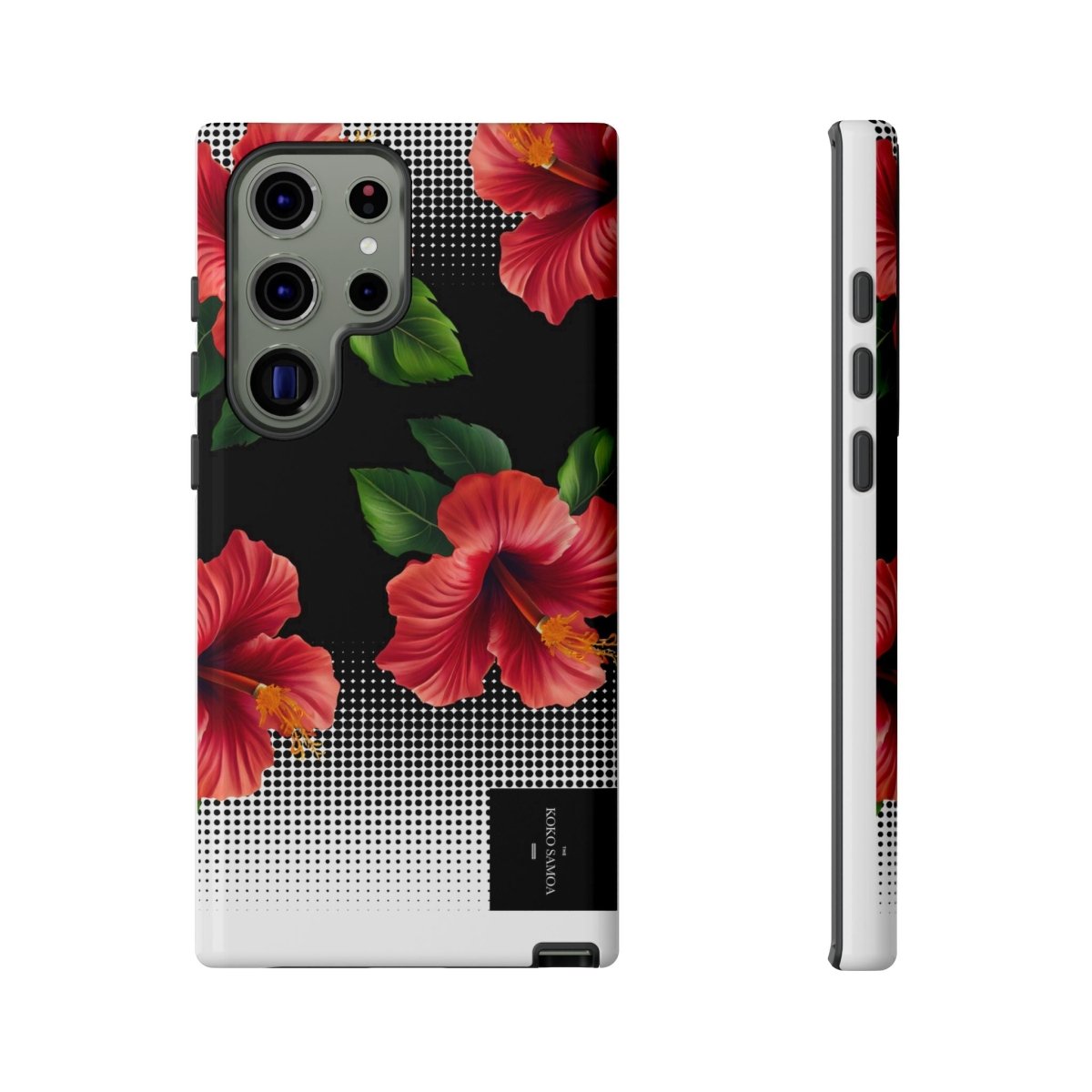 Samsung Galaxy S25 tough phone case by Printify, glossy finish, designed for durability and style.