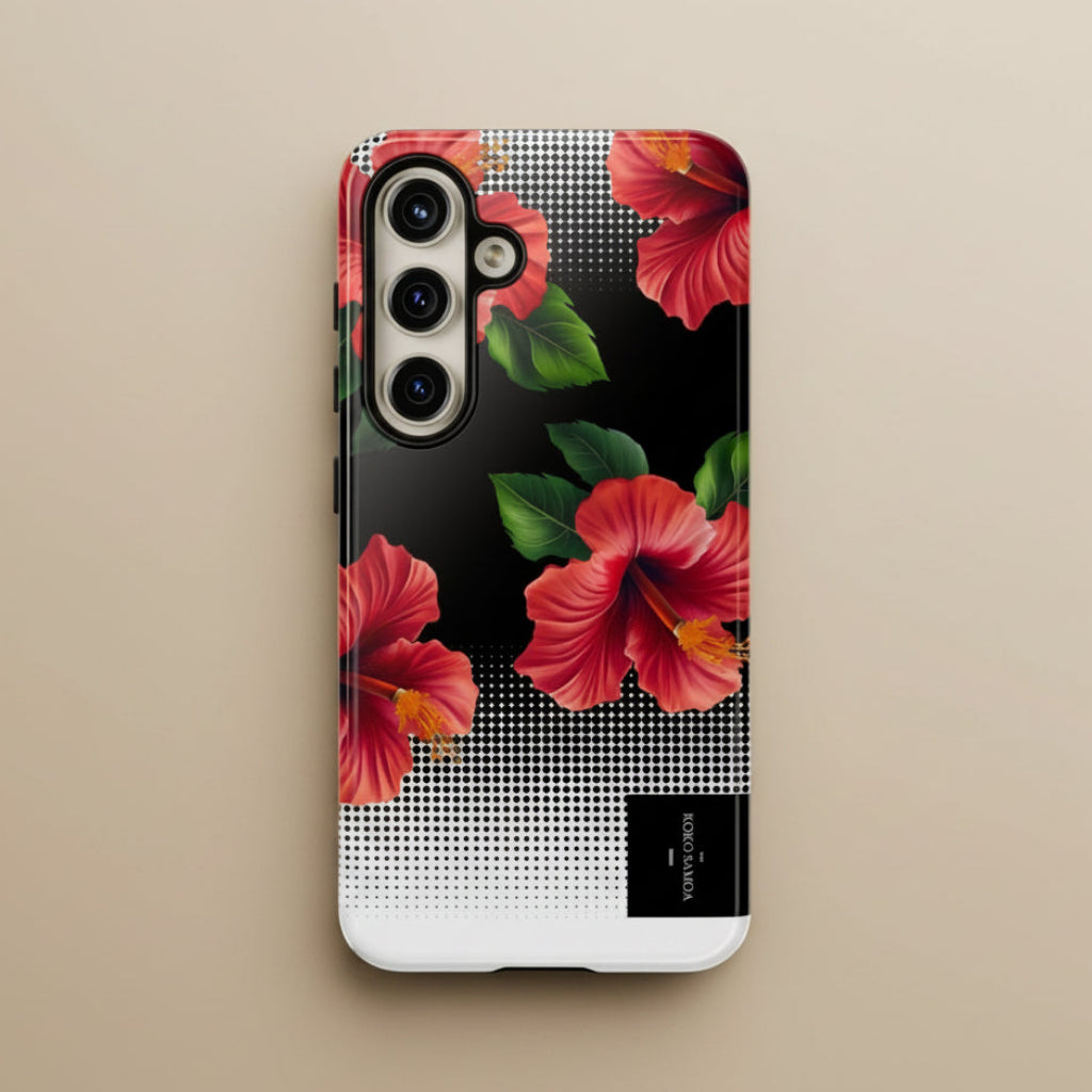 Samsung Galaxy S25 tough phone case by WOYC, glossy Aute design, durable protective case for AU, NZ, and USA markets.