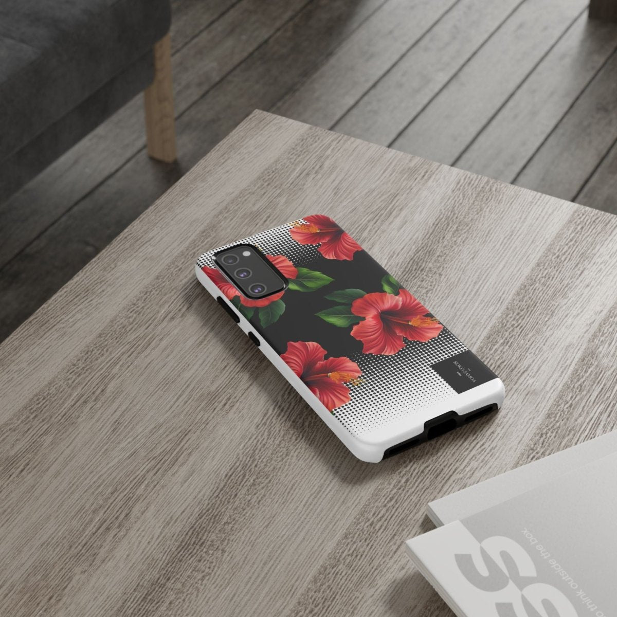 Samsung Galaxy S25 tough phone case by Printify, glossy Aute design, durable protective cover for AU, NZ, and USA models.