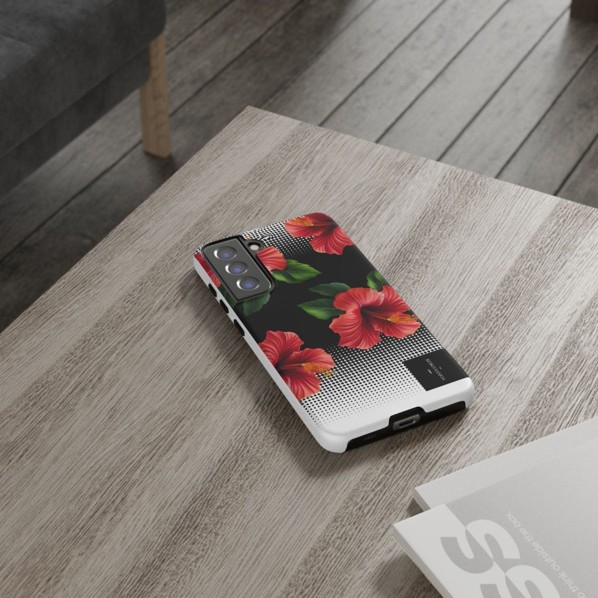 Samsung Galaxy S25 tough phone case by Printify, glossy Aute design with durable protection for AU, NZ, and USA markets.