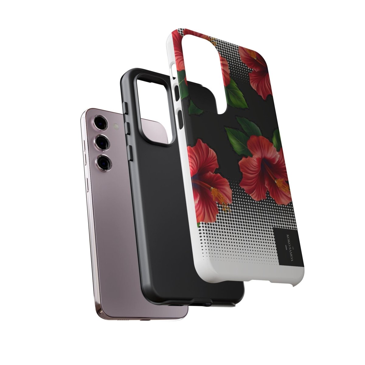 Samsung Galaxy S25 tough phone case by Printify with glossy finish, designed for durability and style.