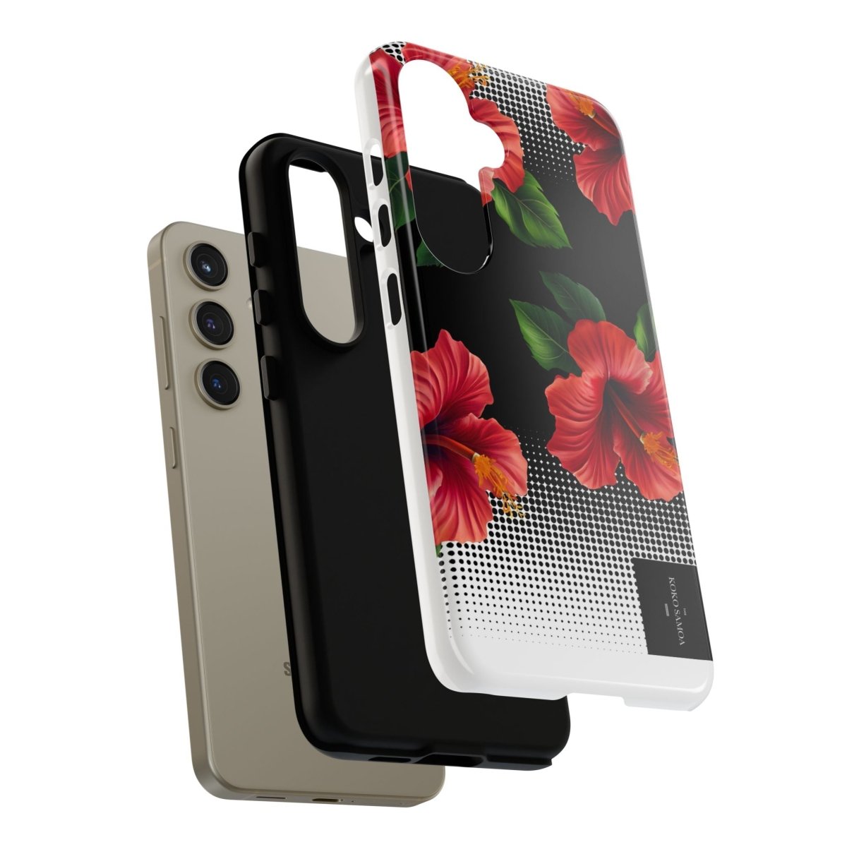 Samsung Galaxy S25 tough phone case by Printify, glossy Aute design, durable protective cover for AU, NZ, and USA markets.