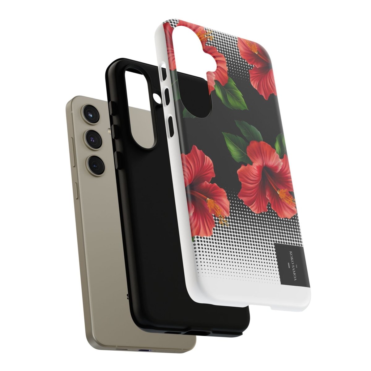 Samsung Galaxy S25 tough phone case by Printify, glossy finish, designed for durability and protection.