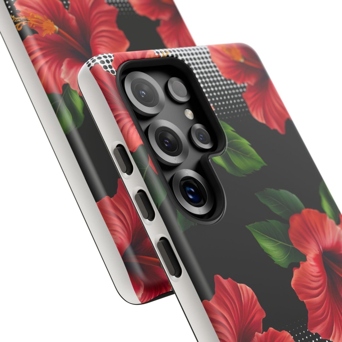 Samsung Galaxy S25 tough phone case by Printify, glossy Aute design, offers durable protection for smartphones in AU, NZ, and USA.