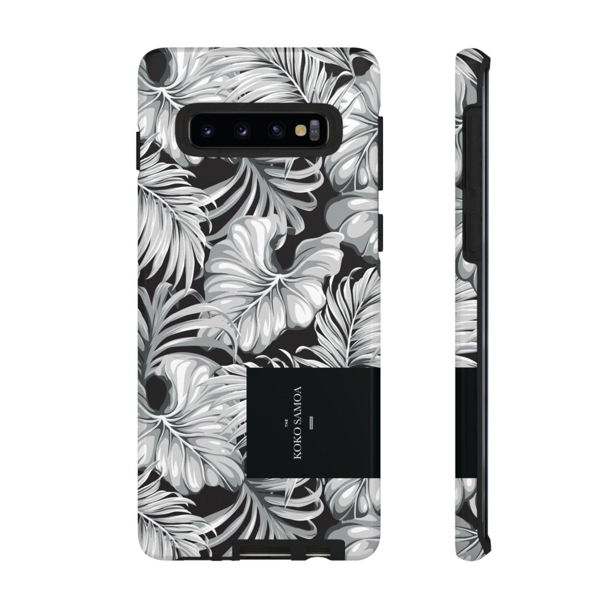 Samsung Galaxy S25 tough phone case by WOYC with Falealili Shades design, glossy finish, durable protective cover.