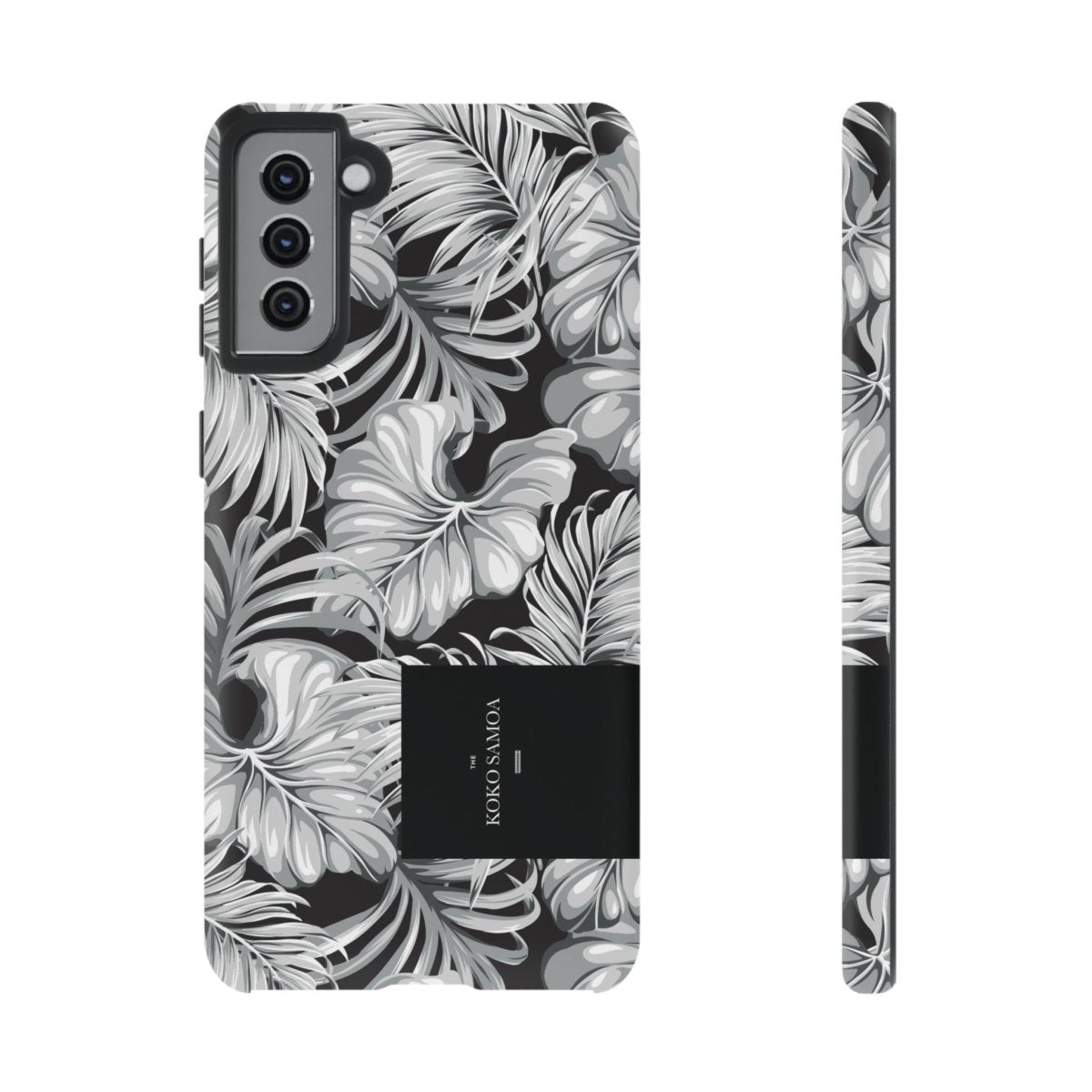 Samsung Galaxy S25 tough phone case by WOYC with Falealili Shades design, glossy protective cover for durability and style.