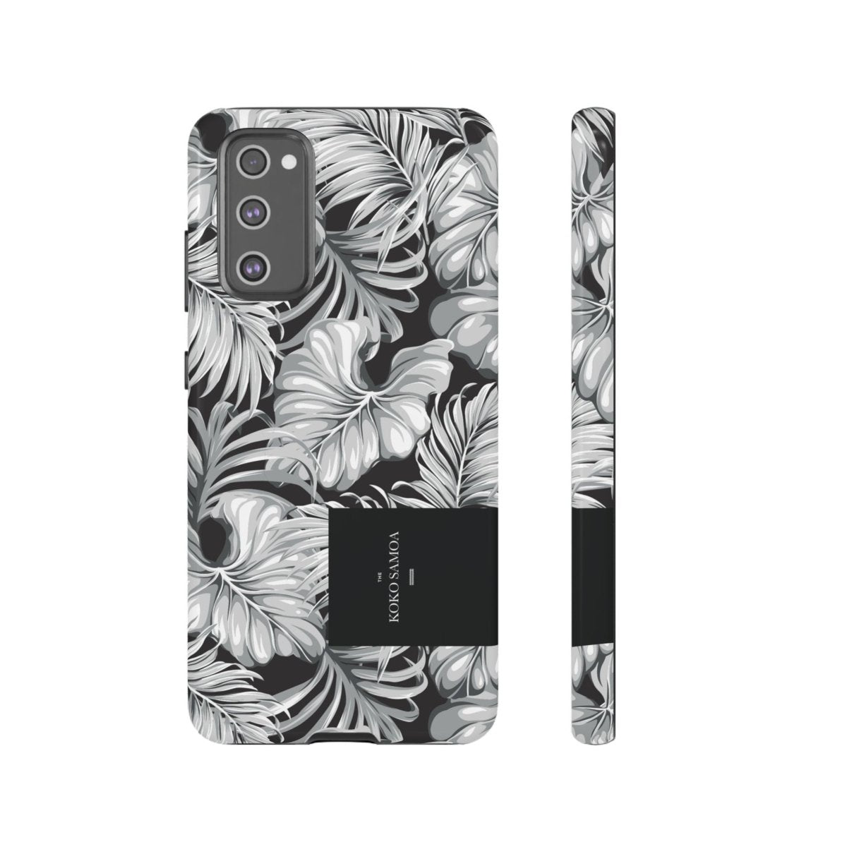Samsung Galaxy S25 tough phone case by WOYC in Falealili Shades with glossy finish, designed for durability and style.