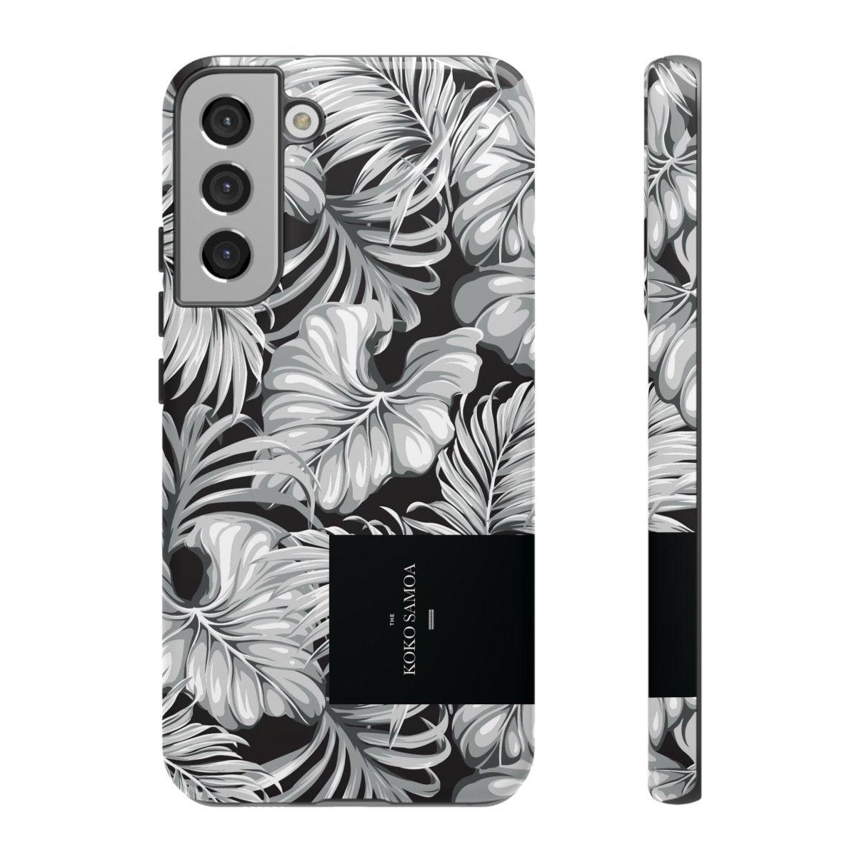 Samsung Galaxy S25 tough phone case by WOYC with Falealili Shades design, glossy finish, durable protective cover.
