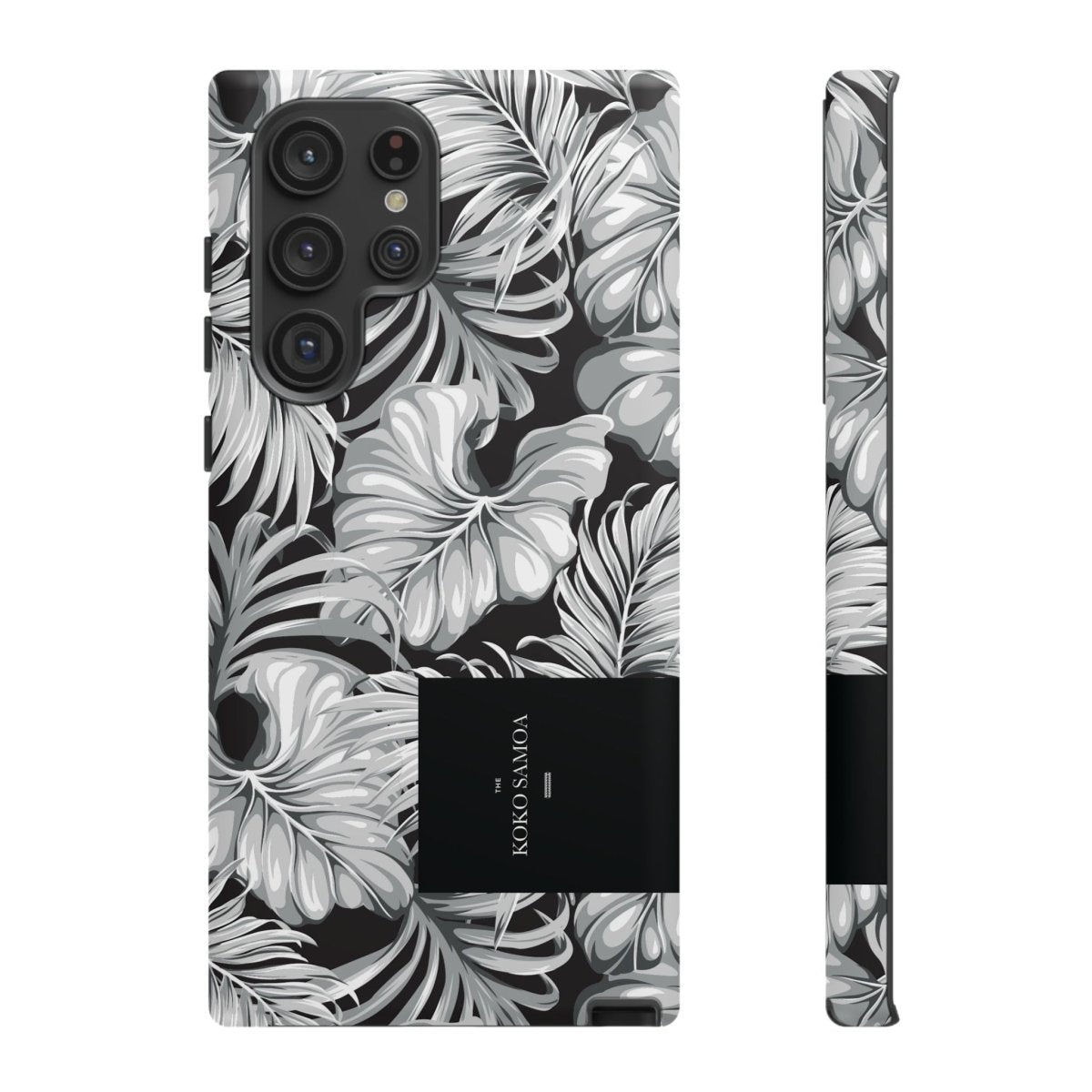 Samsung Galaxy S25 tough phone case by WOYC in Falealili Shades with glossy finish, designed for durability and style.