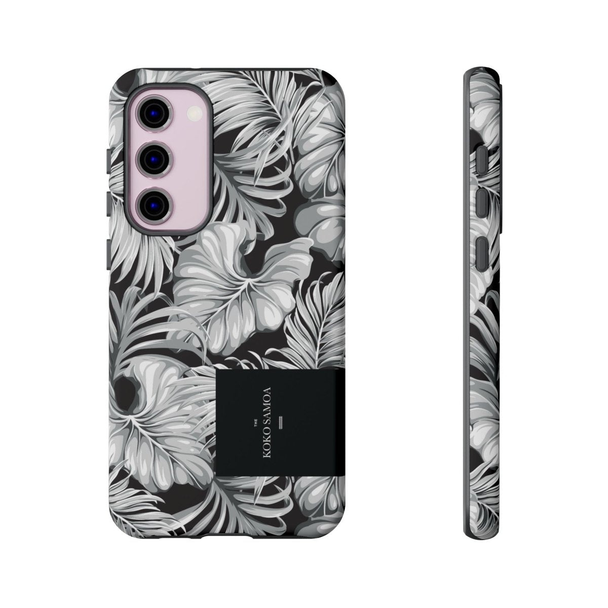 Samsung Galaxy S25 tough phone case by WOYC in Falealili Shades featuring a glossy finish and durable protective design.