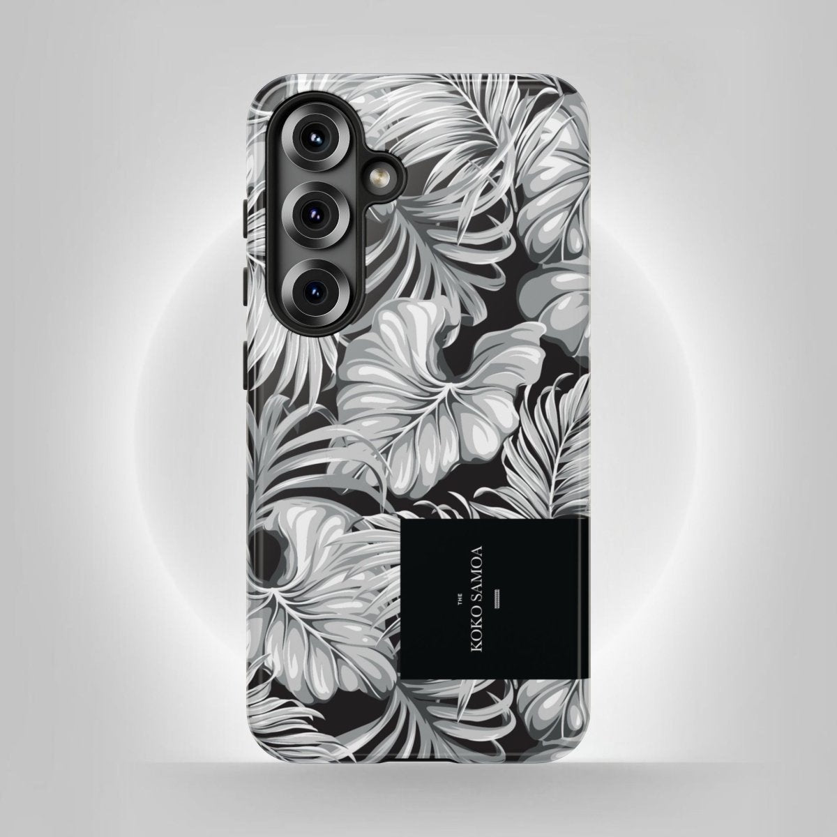 Samsung Galaxy S25 tough phone case by WOYC in Falealili Shades, glossy finish, durable design for AU, NZ, and USA.