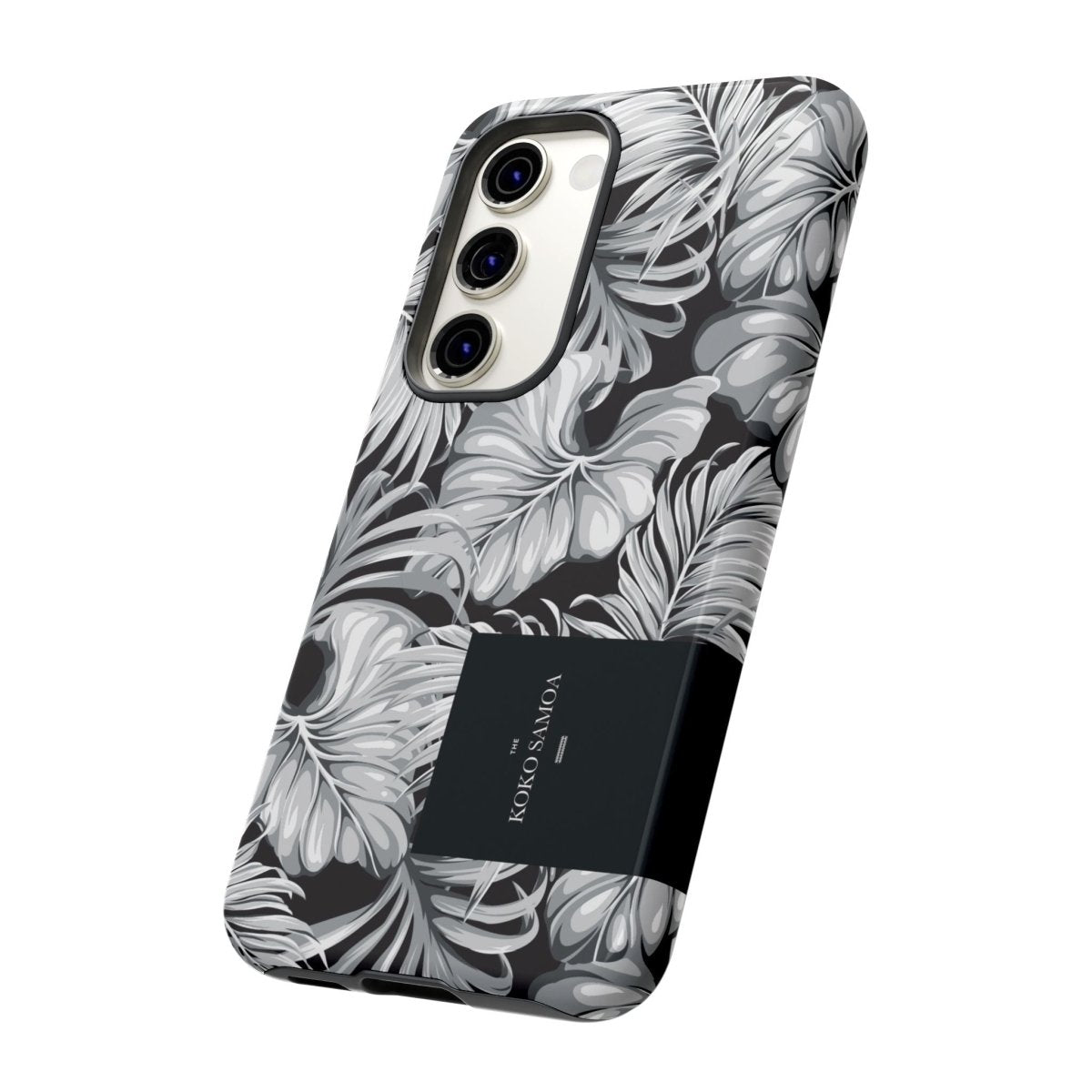 Samsung Galaxy S25 Tough Phone Case by WOYC in Falealili Shades with glossy finish, designed for durability and style.