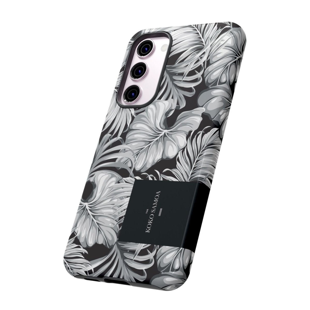 Samsung Galaxy S25 tough phone case by WOYC with Falealili Shades design, glossy finish, durable protection for AU, NZ, and USA.