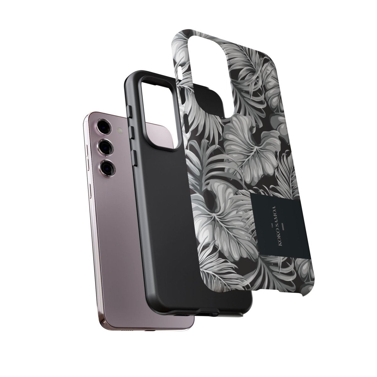 Samsung Galaxy S25 tough phone case by WOYC with Falealili Shades design, glossy finish, durable protection for AU/NZ/USA markets.