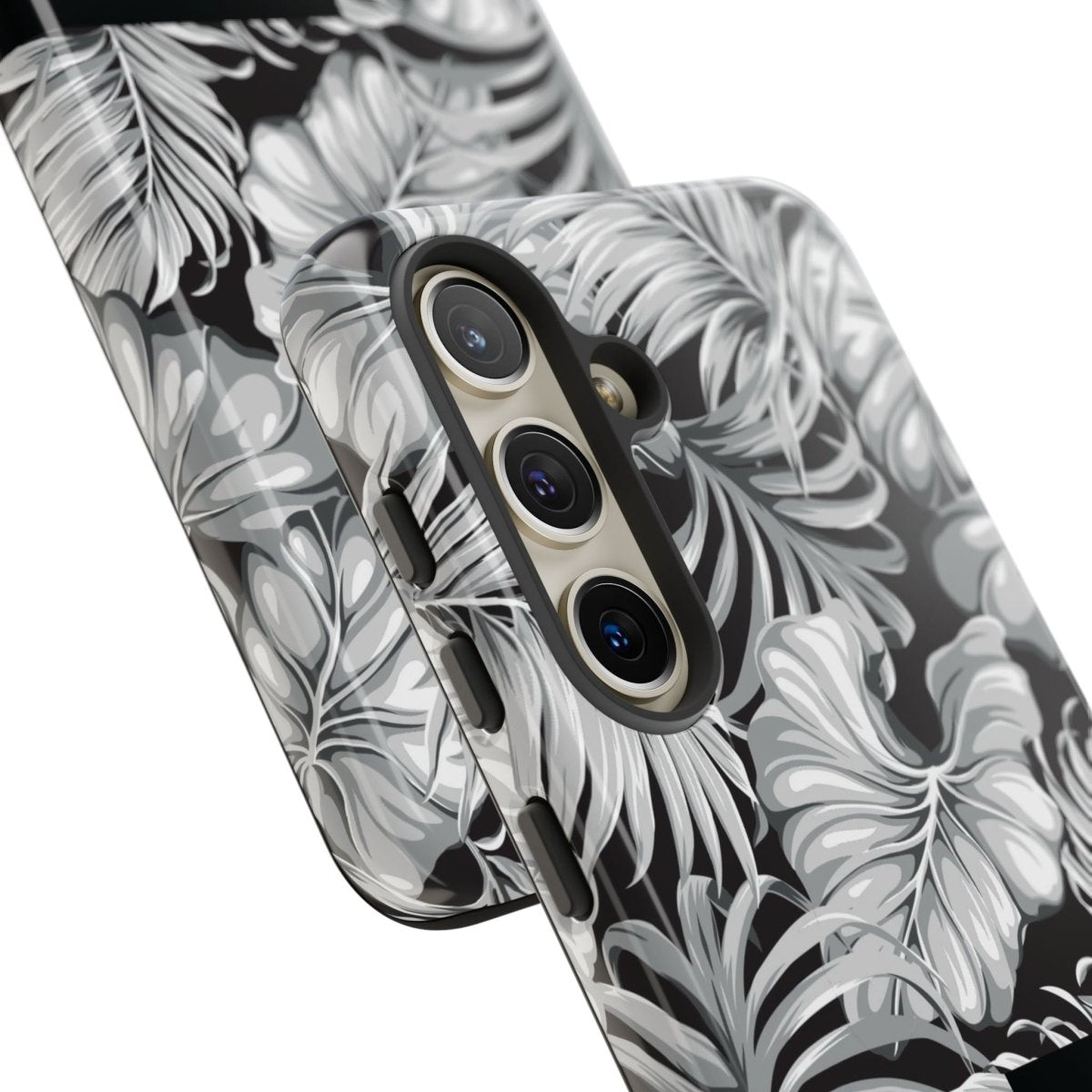 Samsung Galaxy S25 tough phone case by WOYC with Falealili Shades design, glossy finish, durable protective cover.