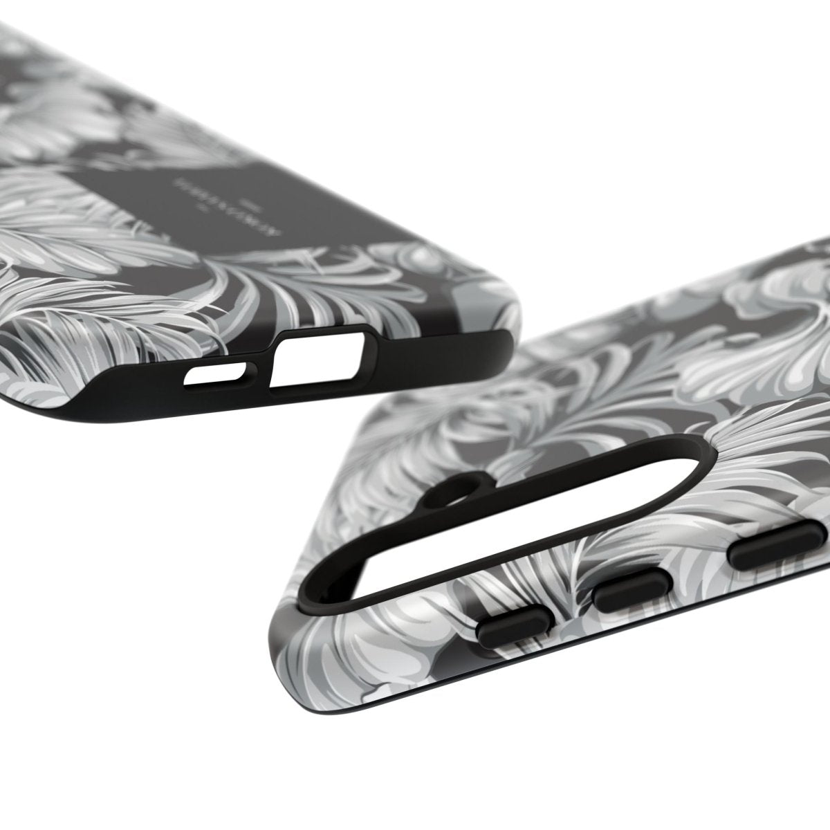 Samsung Galaxy S25 tough phone case by WOYC in Falealili Shades with glossy finish, designed for durability and style.
