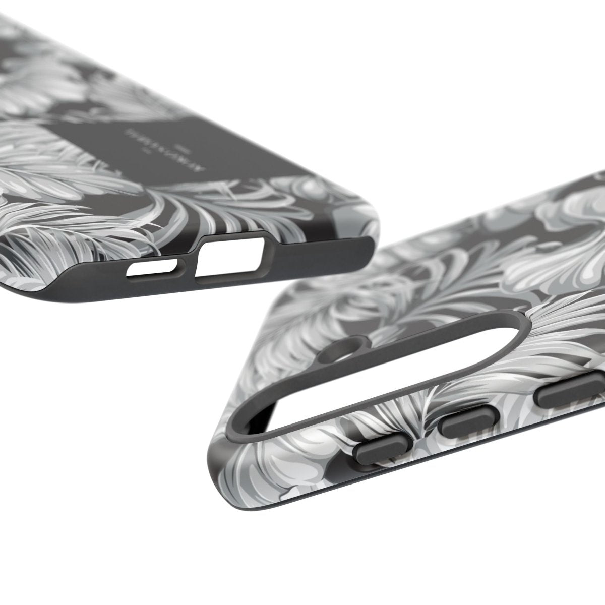 Samsung Galaxy S25 tough phone case by WOYC in Falealili Shades with glossy finish, designed for durability and style.